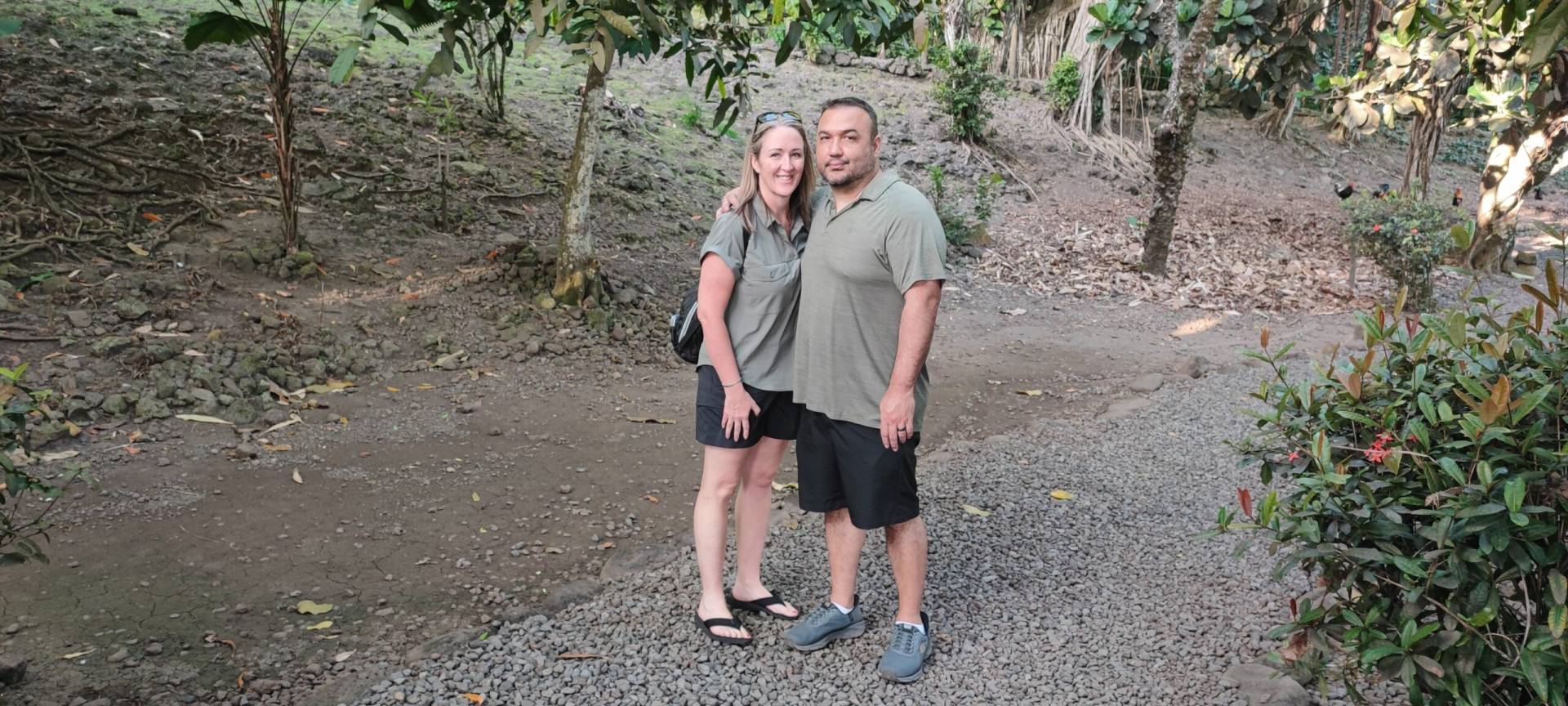 Jennifer et Robert sont venus de San Antonio pour faire leur fabuleux TiTi's Tahiti Tour